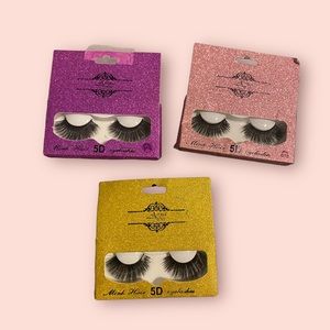 Mink Hair 5D False Eyelashes